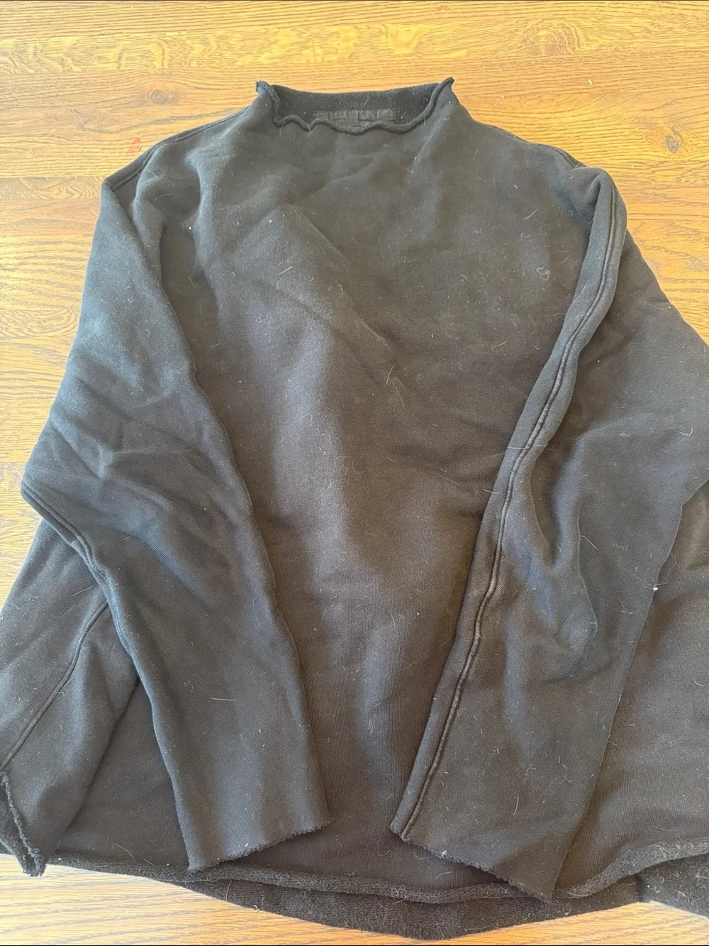 Frank and Eileen Black Womens Crewneck Jacket - Classic Everyday Layer